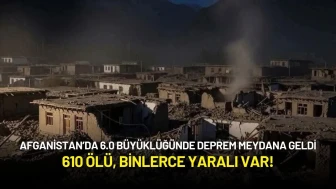 Afganistan’da 6.0 Büyüklüğünde Deprem: 610 Ölü, Binlerce Yaralı Var!