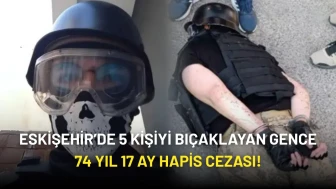 Canlı Yayında 5 Kişiyi Bıçaklayan Genç, 74 Yıl 17 Ay Hapis Cezasına Çarptırıldı!