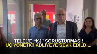 Son Dakika: TELE1’e “KJ” Soruşturması! Üç Yönetici Adliyeye Sevk Edildi...