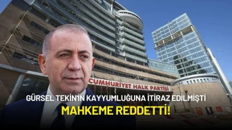 Gürsel Tekin'in Kayyumluğuna İtiraz Edilmişti: Mahkeme Reddetti!