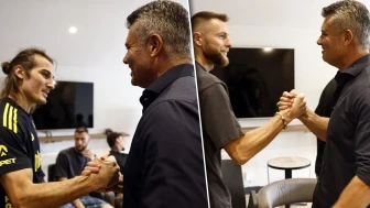 Fenerbahçe Başkanı Sadettin Saran Futbolcular ile Bir Araya Geldi