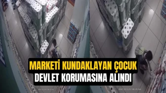 Marketi kundaklayan çocuk, devlet korumasına alındı