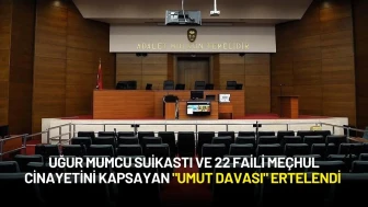 Uğur Mumcu Suikastı ve 22 Faili Meçhul Cinayetini Kapsayan "Umut Davası" Ertelendi