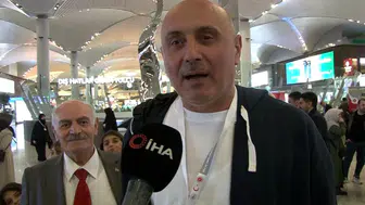 Yılların özlemi İstanbul Havalimanı'nda sona erdi: Kutsal topraklara ilk yolculuk başladı