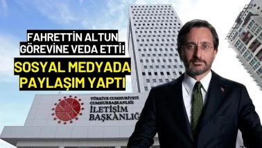 Fahrettin Altun Görevine Veda Etti! Sosyal Medyada Paylaşım Yaptı