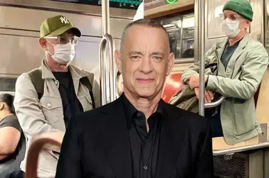 Dünyaca Ünlü Oyuncu Tom Hanks Metroyla Yolculuk Etti!