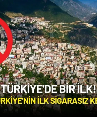 Türkiye'de Bir İlk! "O" Şehir Türkiye'nin İlk Sigarasız Kenti Seçildi