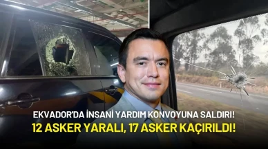 Ekvador'da İnsani Yardım Konvoyuna Saldırı: 12 Asker Yaralı, 17 Asker Kaçırıldı!