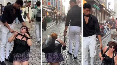 İstanbul’da Tasmayla Kadını Yürüttü, Miyavlattı! İkili Tutuklandı