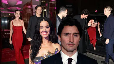 Katy Perry Kanada Başbakanı Justin Trudeau ile Paris’te El Ele Görüntülendi