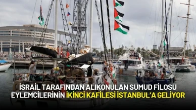 İsrail Tarafından Alıkonulan Sumud Filosu Aktivistlerinin İkinci Kafilesi İstanbul’a Geliyor
