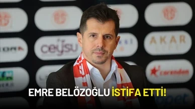 Antalyaspor'da Sürpriz Ayrılık: Emre Belözoğlu Görevinden İstifa Etti!