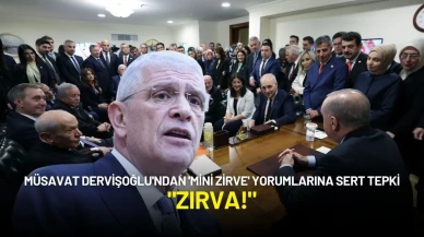 İYİ Parti Lideri Dervişoğlu'ndan 'Mini Zirve' Yorumlarına Sert Tepki: "Zırva!"