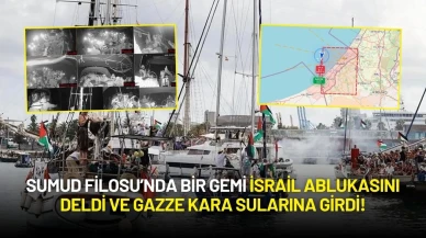 Sumud Filosu’nda Bir Gemi İsrail Ablukasını Deldi ve Gazze Kara Sularına Girdi!