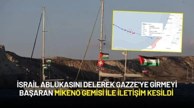 İsrail Ablukasını Delerek Gazze'ye Girmeyi Başaran Mikeno Gemisi ile İletişim Kesildi