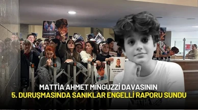 Mattia Ahmet Minguzzi Davasının 5. Duruşmasında Sanıklar Engelli Raporu Sundu