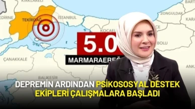 Bakan Göktaş Açıkladı: Depremden Sonra Psikososyal Destek Ekipleri Çalışmalara Başladı