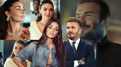 Hande Erçel ve David Beckham Aynı Reklam Filminde Buluştu!