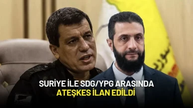 Suriye ile SDG/YPG Arasında Ateşkes İlan Edildi