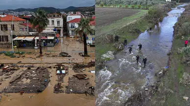 Foça’daki Sel Felaketinde Bir Kişi Kaybolmuştu: Arama Çalışmaları İkinci Gününde!
