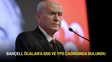 Bahçeli, Öcalan'a SDG ve YPG Çağrısında Bulundu