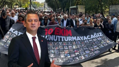 Özgür Özel Ankara Gar Katliamı’nın Yıl Dönümünde Hayatını Kaybedenleri Andı