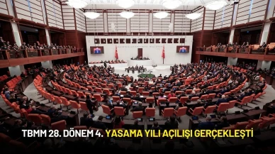TBMM 28. Dönem 4. Yasama Yılı Açılışı Gerçekleşti