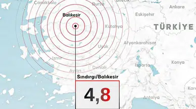 Balıkesir'de 6,1'lik Depremin Artçıları Devam Ediyor: 4,8 Büyüklüğünde Deprem Meydana Geldi!