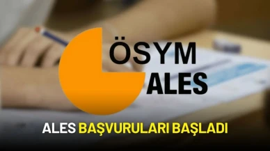 ÖSYM ALES Başvurularının Başladığını Açıkladı