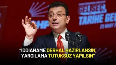 Ekrem İmamoğlu'ndan İddianame Çağrısı: "Yargılama Tutuksuz Yapılsın"