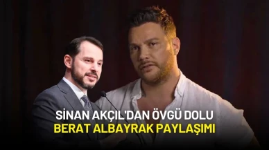 Sinan Akçıl'dan Övgü Dolu Berat Albayrak Paylaşımı
