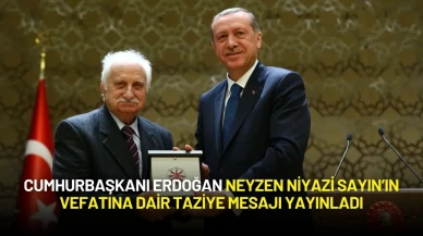 Cumhurbaşkanı Erdoğan Neyzen Niyazi Sayın’ın Vefatına Dair Taziye Mesajı Yayınladı