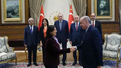 Cumhurbaşkanı Erdoğan DEM Parti Heyetini Üçüncü Kez Kabul Ediyor