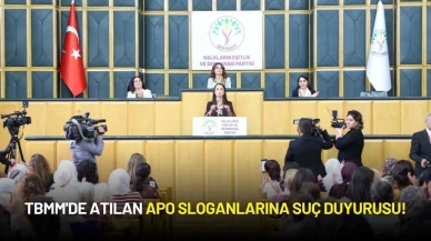 TBMM'de Atılan Apo Sloganlarına Suç Duyurusu!