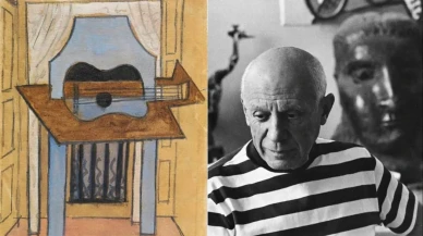 Picasso'nun 600 Bin Euro Değerindeki Tablosu Sergiye Giderken Kayboldu
