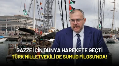 Gazze İçin Dünya Harekete Geçti: Türk Milletvekili de Sumud Filosu'nda!