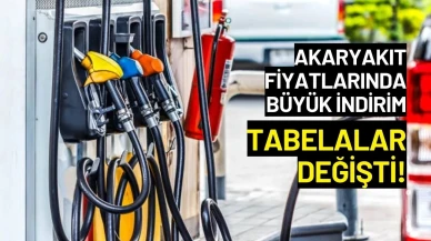 Akaryakıt Fiyatlarında Büyük İndirim: Tabelalar Değişti!