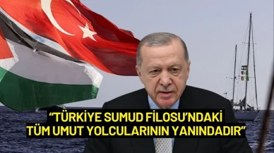 Cumhurbaşkanı Erdoğan'dan Sumud Filosu Tepkisi: "Haydutluğu Lanetliyorum"