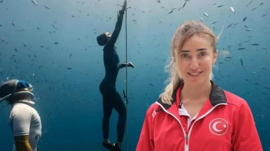 Şahika Ercümen Gazze İçin Dalmıştı: 107 Metre ile Rekor Kırdı!