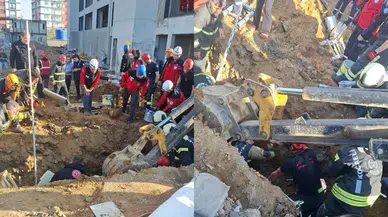 Kocaeli'de Şantiyede Toprak Kayması Sonucu Bir İşçi Toprak Altında Kaldı