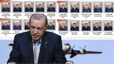 Erdoğan’dan Askeri Uçak Kazası Açıklaması: 19 Şehidin Naaşına Ulaşıldı!