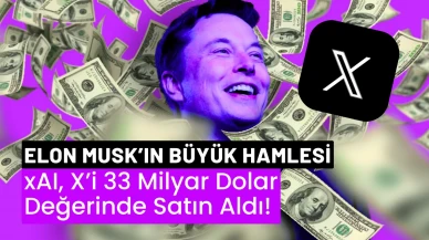 Elon Musk’ın xAI’si, X Platformunu 33 Milyar Dolar Değerinde Satın Aldı