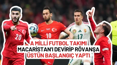 A Milli Futbol Takımı, Macaristan’ı Devirip Rövanşa Üstün Başlangıç Yaptı