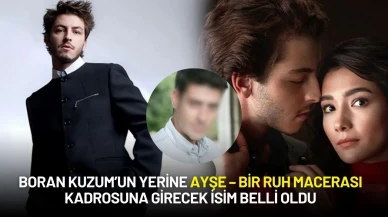 TRT'de Aybüke Pusat'ın Ardından Boran Kuzum da Diziden Çıkarılmıştı! Yerine Gelen İsim Belli Oldu