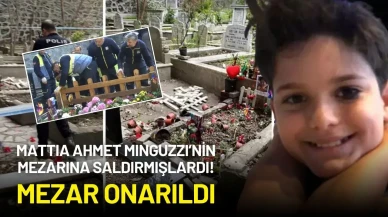 Mattia Ahmet Minguzzi’nin Mezarına Saldırmışlardı! Mezar Onarıldı