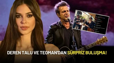 Deren Talu ve Teoman'dan Sürpriz Buluşma! “Hayatımız Kafelerde Geçiyor”