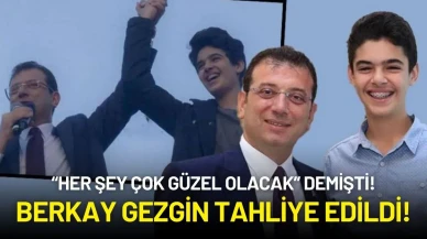 Tutuklu 102 Genç Serbest Bırakıldı: Aralarında Berkay Gezgin de Var