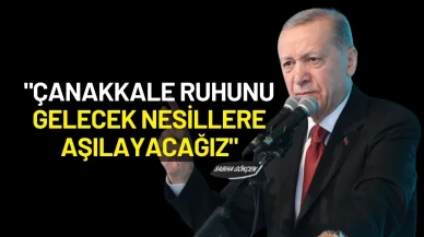 Cumhurbaşkanı Erdoğan'dan 110. Yıl Mesajı: "Çanakkale Ruhunu Gelecek Nesillere Aşılayacağız"