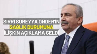 Sırrı Süreyya Önder'in Sağlık Durumuna İlişkin Açıklama Geldi