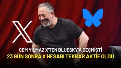 Cem Yılmaz X'ten Bluesky'a Geçmişti, 23 Gün Sonra X Hesabı Tekrar Aktif Oldu